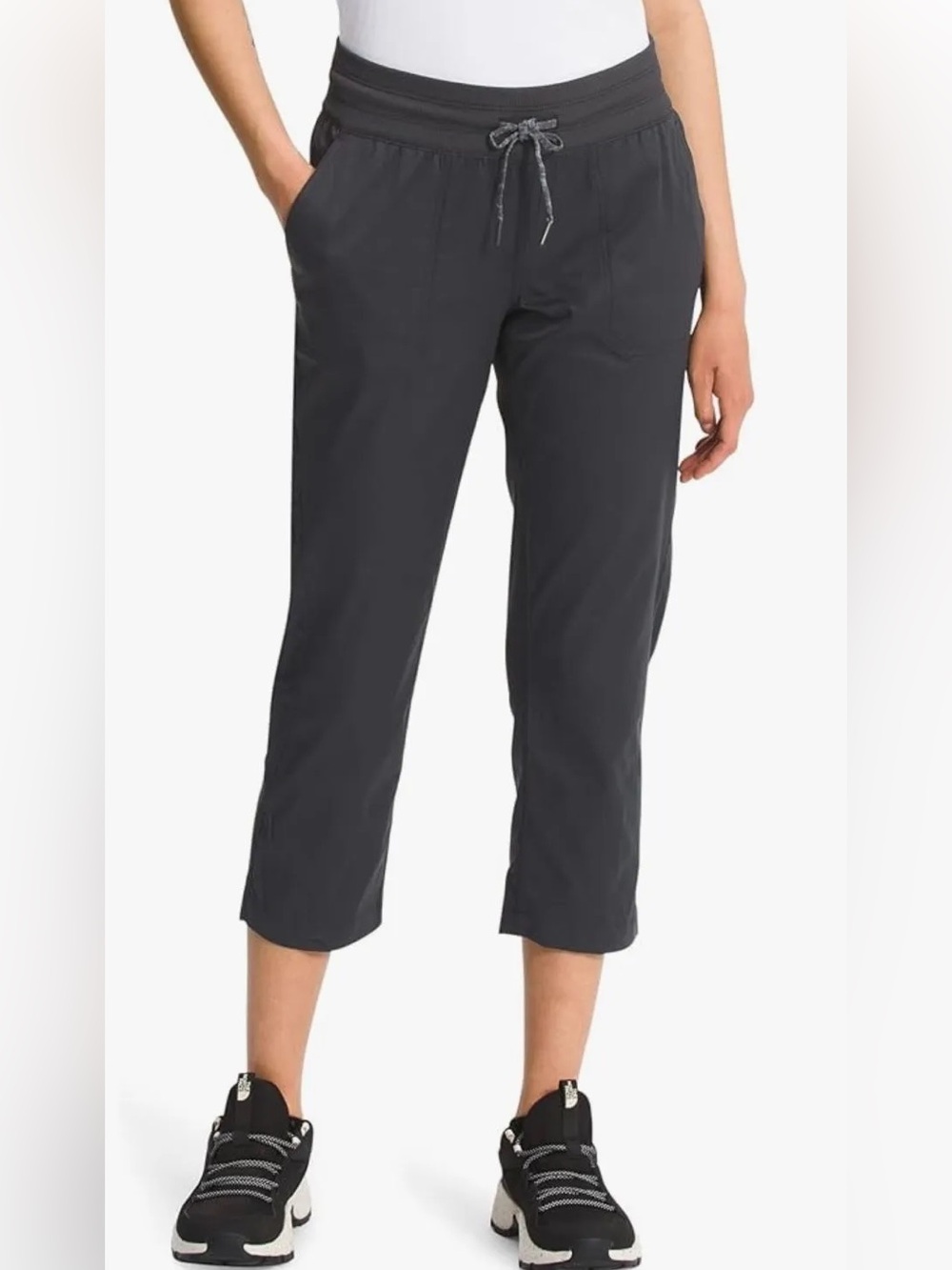The North Face Aphrodite Motion Capri Pants Standard Fit Asphalt Gray XXL
